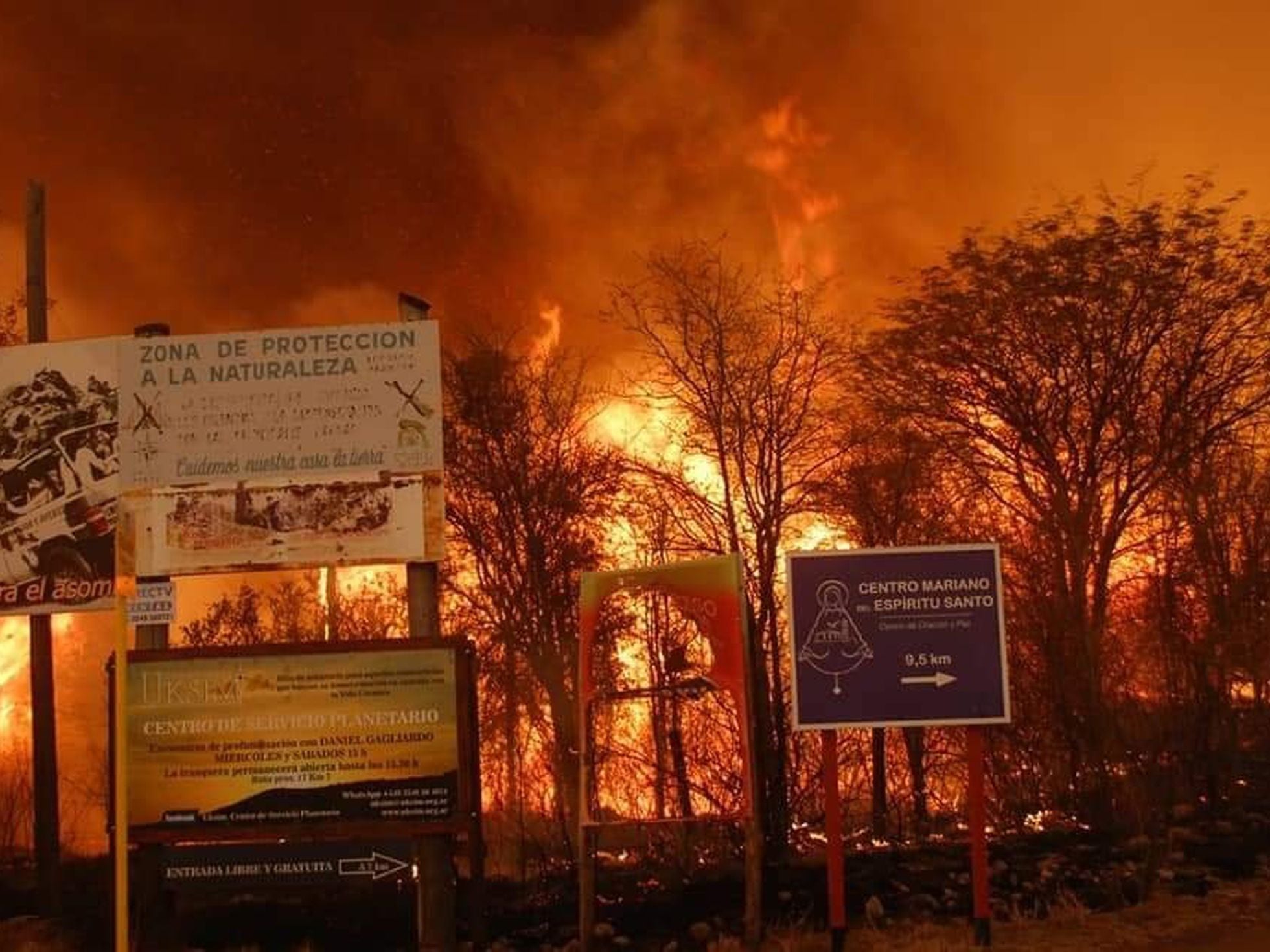 Los incendios asfixian el centro y norte de Argentina | Internacional | EL  PAÍS