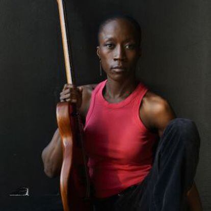 La cantante y compositora Rokia Traoré.
