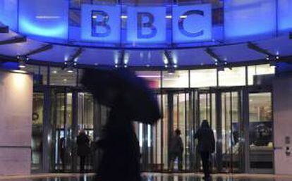 Imagen de la fachada de la BBC en Londres, Reino Unido. EFE/Archivo