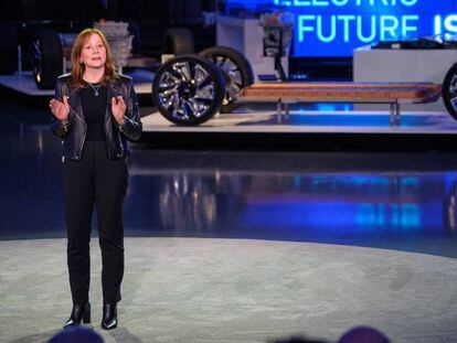 La presidenta y consejera delegada de General Motors, Mary Barra.