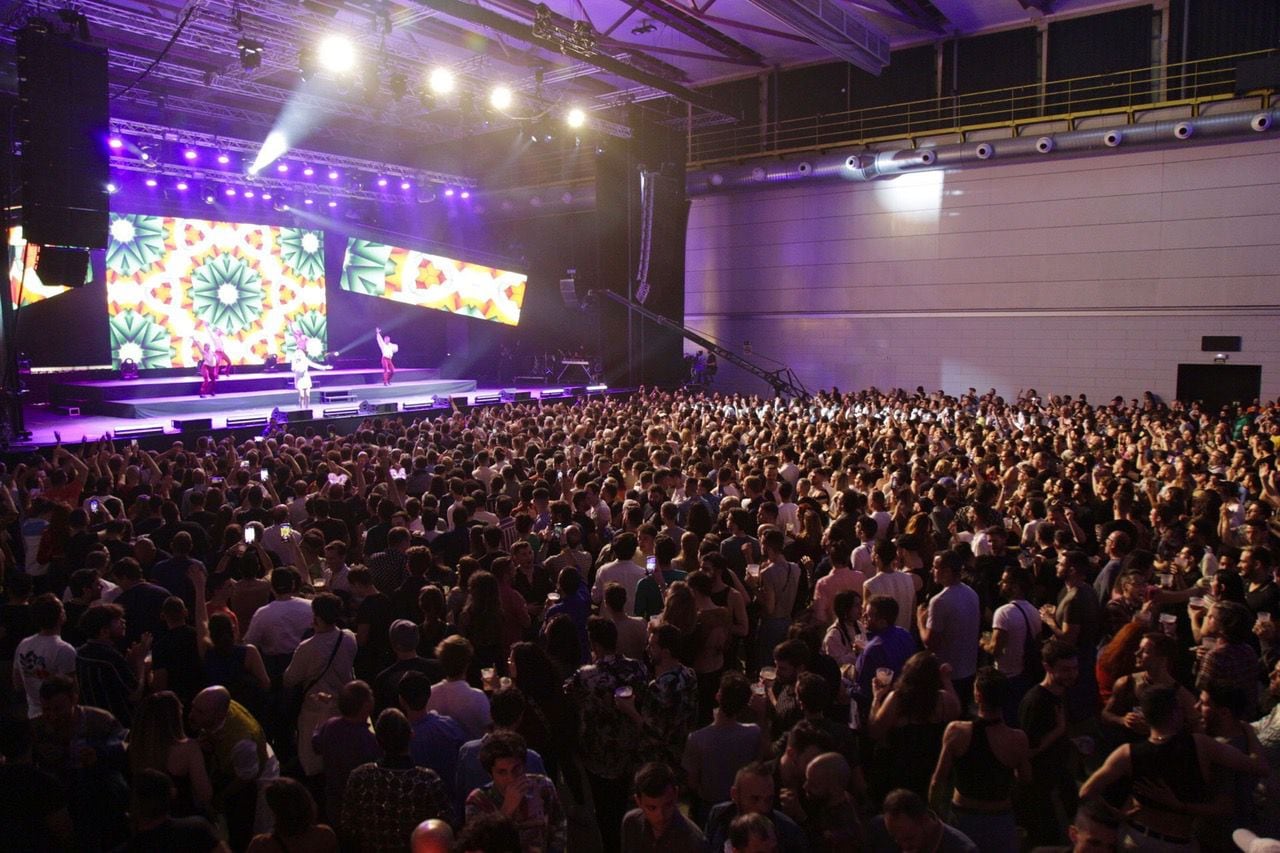 El Sant Jordi Club en la segunda edición del Barcelona Eurovision Party en 2023.