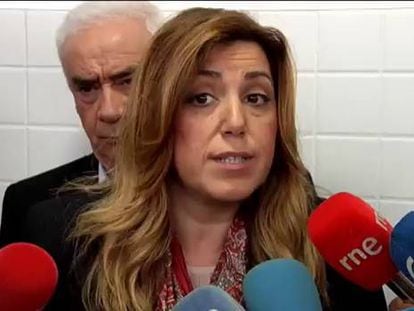 Susana Díaz: “Si no se resuelven los problemas, hablarán los andaluces”