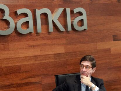 Jos&eacute; Ignacio Goirigolzarri, presidente de Bankia