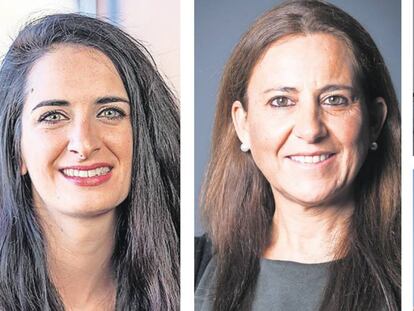 1. Carmen García (Renta 4 Gestora). 2. Ana Besada (CaixaBank). 3. Anh Lu (T. Rowe Price). 4. Basak Yavuz (Goldman Sachs).