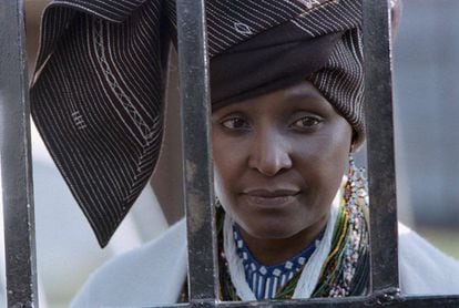 Winnie Mandela en 1985