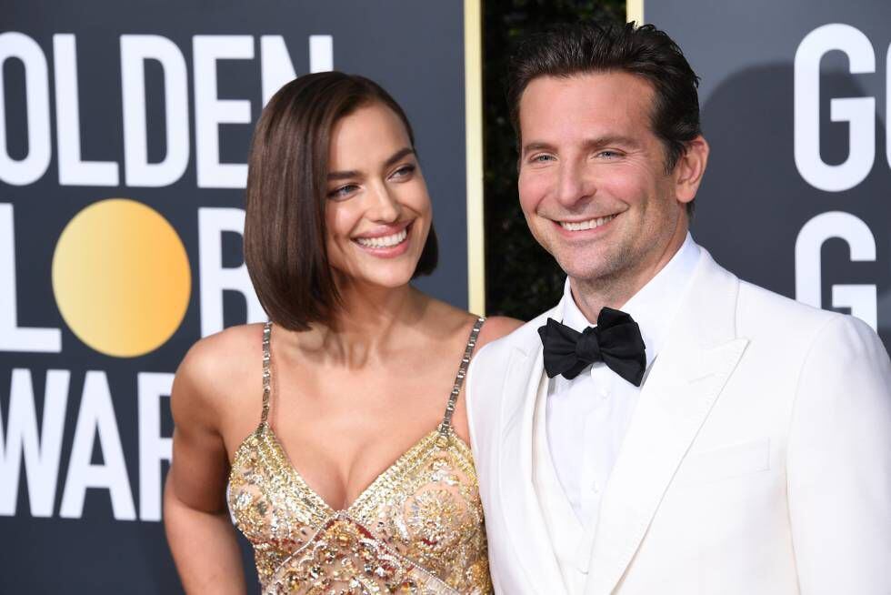 Irina Shayk mira a Bradley Cooper.