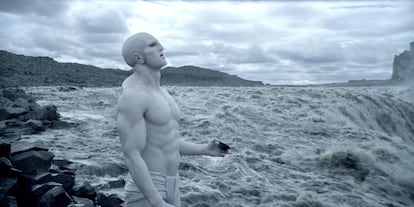 Fotograma de la película Prometheus, dirigida por Ridley Scott en 2012.