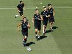 ESPAÑA ENTRENAMIENTO REAL MADRID