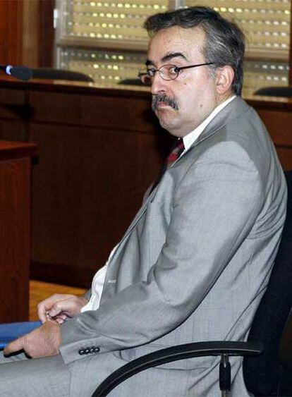 El juez Calamita, en el inicio de la vista oral en el Tribunal Superior de Justicia de Murcia