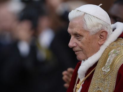 El papa Benedicto XVI, en Roma en 2010.