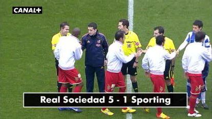 Real Sociedad 5 - Sporting 1