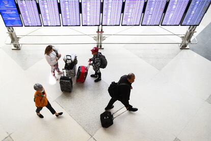 La terminal del aeropuerto de Denver, en Estados Unidos, el pasado 19 de abril. 

