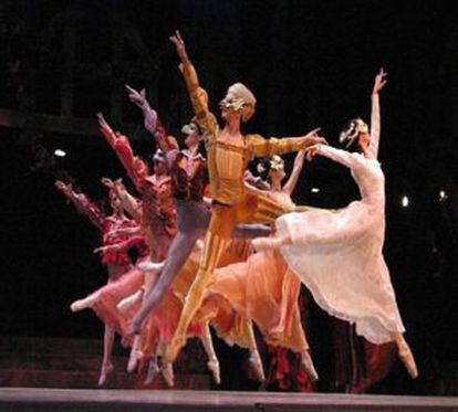 El Ballet Nacional de Cuba durante una representación.