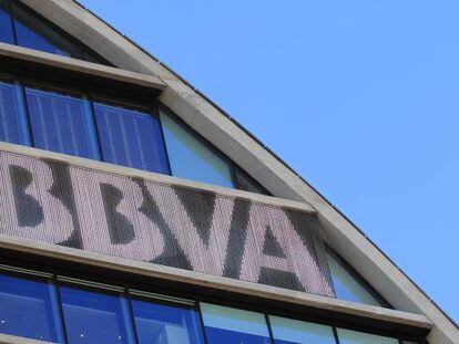 Sede de BBVA, en Madrid.