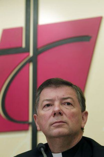 El portavoz de la Conferencia Episcopal Española, Juan Antonio Martínez Camino.