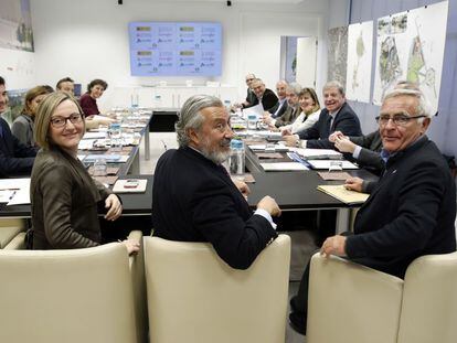 El último consejo de administración de Valencia Parque Central, donde Fomento planteó el cambio de planeamiento.