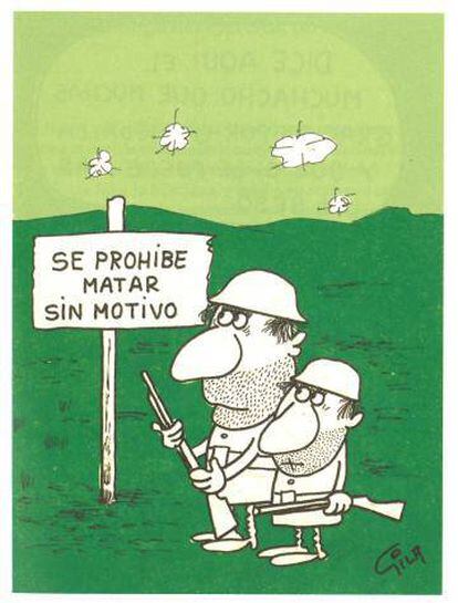 Viñeta de Gila.