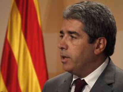 El portavoz de la Generalitat de Catalu&ntilde;a, Francesc Homs.