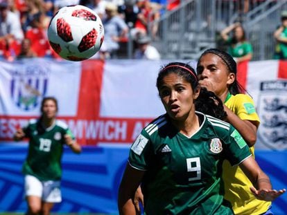 La mexicana Daniela Espinosa durante el Mundial sub 20.