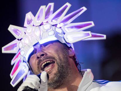 El grupo Jamiroquai, en su actuación en el 