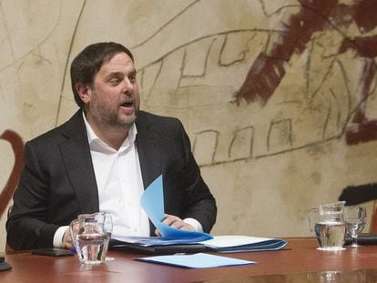 El vicepresidente de la Generalitat, Oriol Junqueras.