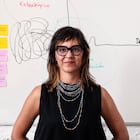 Isabel Inés Casasnova, conocida como Ludita. mención especial en los Premios de Innovación y Diseño. Cofundadora de 'La nave nodriza' estudio en el barrio de Malasaña de Madrid donde están hechas las fotos. Junio 2021
