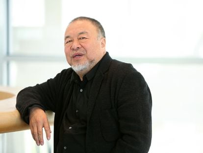 El artista y activista chino Ai Weiwei, en Berlín en septiembre de 2020.