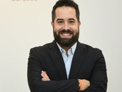 Fran Carrillo, diputado autonómico de Ciudadanos, fotografiado en Córdoba.