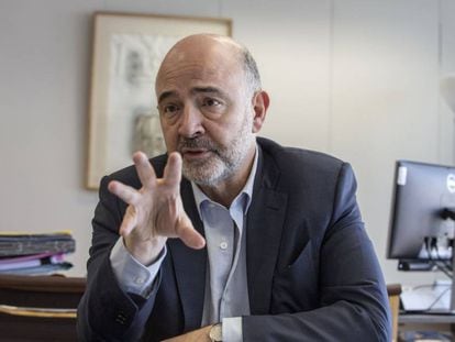 El comisario de Asuntos Económicos, Pierre Moscovici.