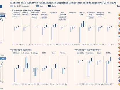 El mercado laboral en mayo de 2020