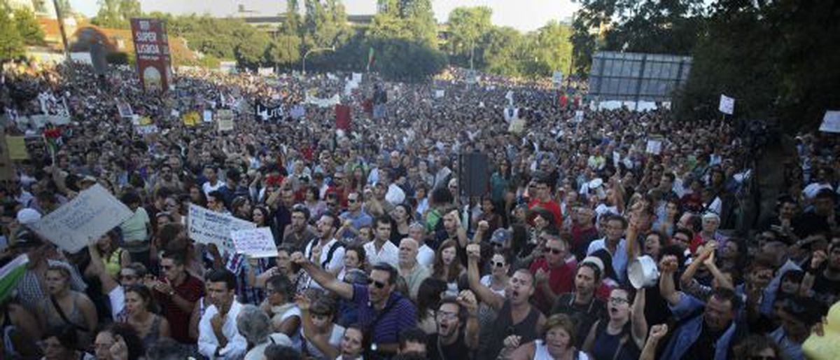 Protesto intensifica-se em Portugal |  Política