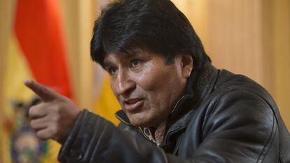 El presidente Evo Morales en una foto de archivo.