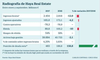 Radiograf&iacute;a de Haya Real Estate