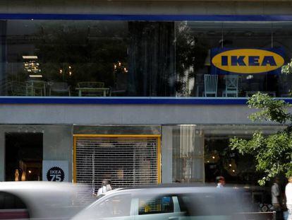 La tienda urbana de Ikea en la calle Goya de Madrid. EFE