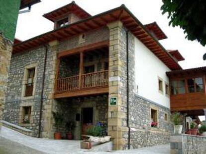 Hotel rural en la localidad asturiana de Bobia de Arriba. EFE/Archivo