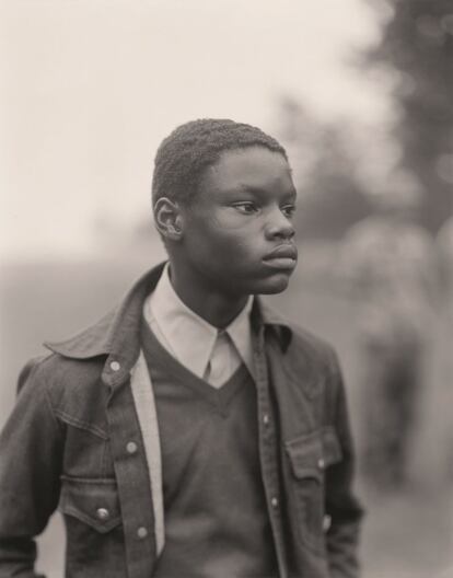 'Sin título', imagen tomada en el Monumento a los veteranos de Vietnam, en Washington (1984).