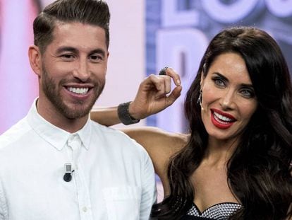 Sergio Ramos y Pilar Rubio, el pasado lunes.