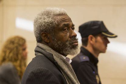 Patterson durante el juicio en Santiago