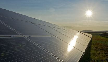 Planta fotovoltaica en Sajonia (Alemania), en agosto de 2012.