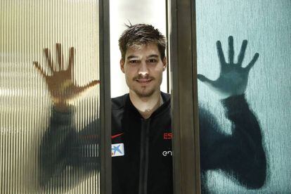 Juancho Hernangómez, con la selección española