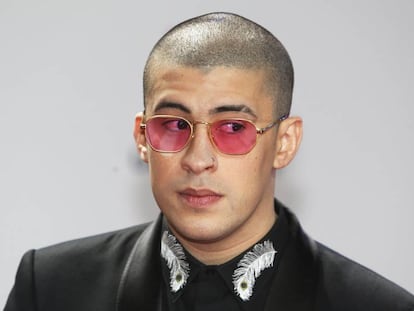 Bad Bunny en los Grammy Latinos