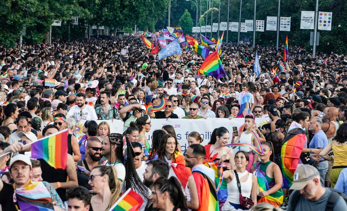 Orgullo 2023 demonstration, live |  The march of the LGTBI collective animates its manifesto to “votar con pride” on 23-J to defend the rights |  Society