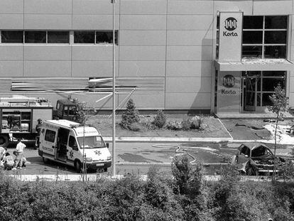 ETA asesinó con un coche bomba al empresario José María Korta en 2000 en la puerta de su casa.