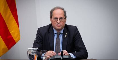 El presidente de la Generalitat, Quim Torra.