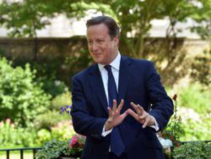 David Cameron, primer ministro brit&aacute;nico.