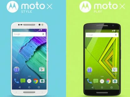 Moto X Style y Moto X Play, dos nuevas versiones para la gama alta de Motorola