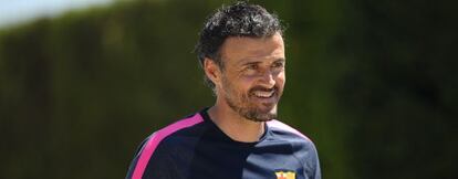 Luis Enrique, quan va arribar a la ciutat esportiva del Barça