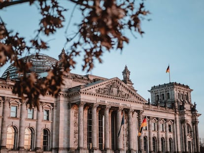 El edificio del Reichstag en Berlín, Alemania