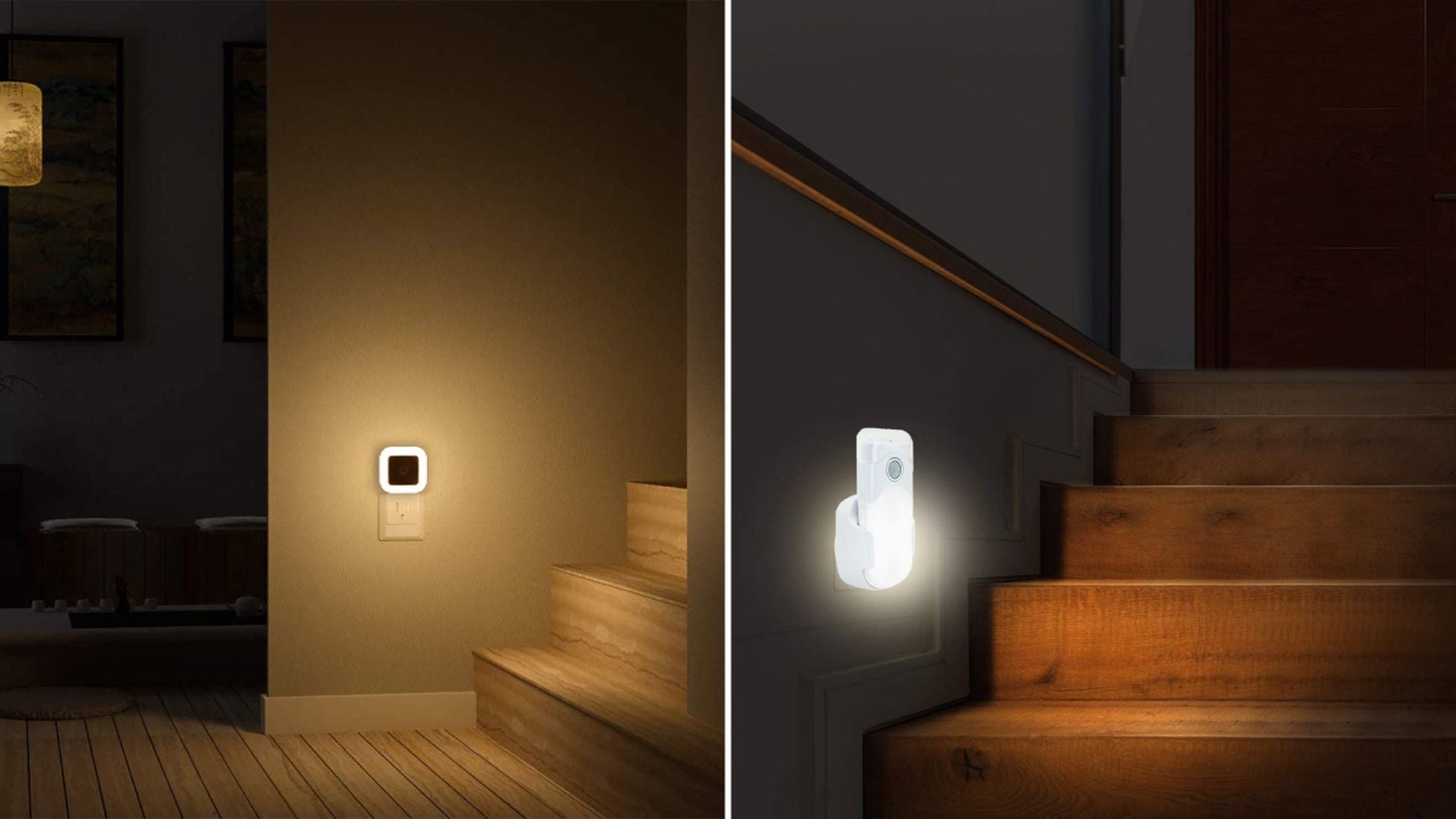 Luz Nocturna Infantil LED Automática Juego de 6, Lámpara de Luz