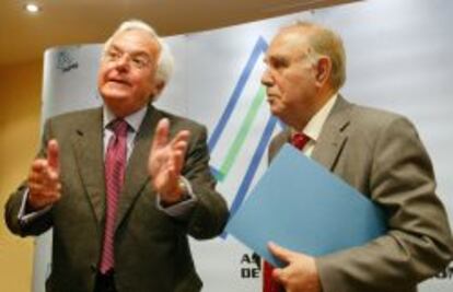Joaquín Rivero y Bautista Soler, en una imagen de 2007.
